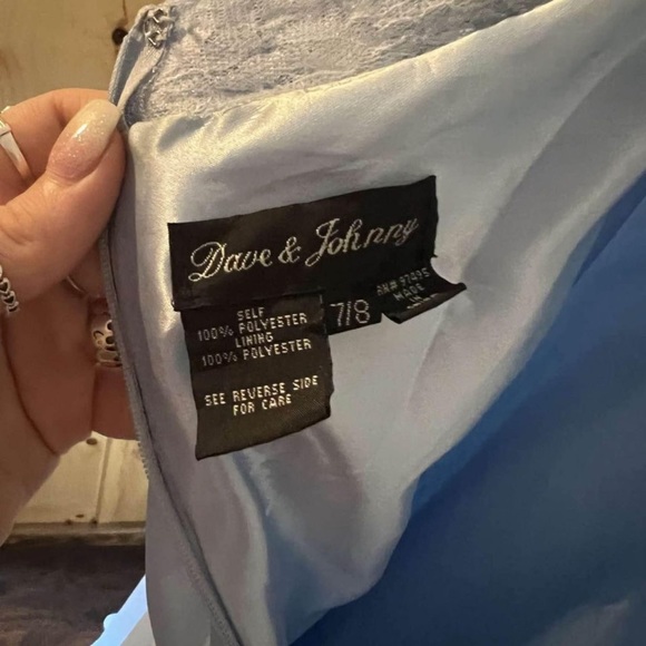 blue prom dress! - Picture 7 of 9